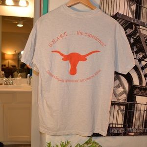 Vintage 90s UT Longhorns tee